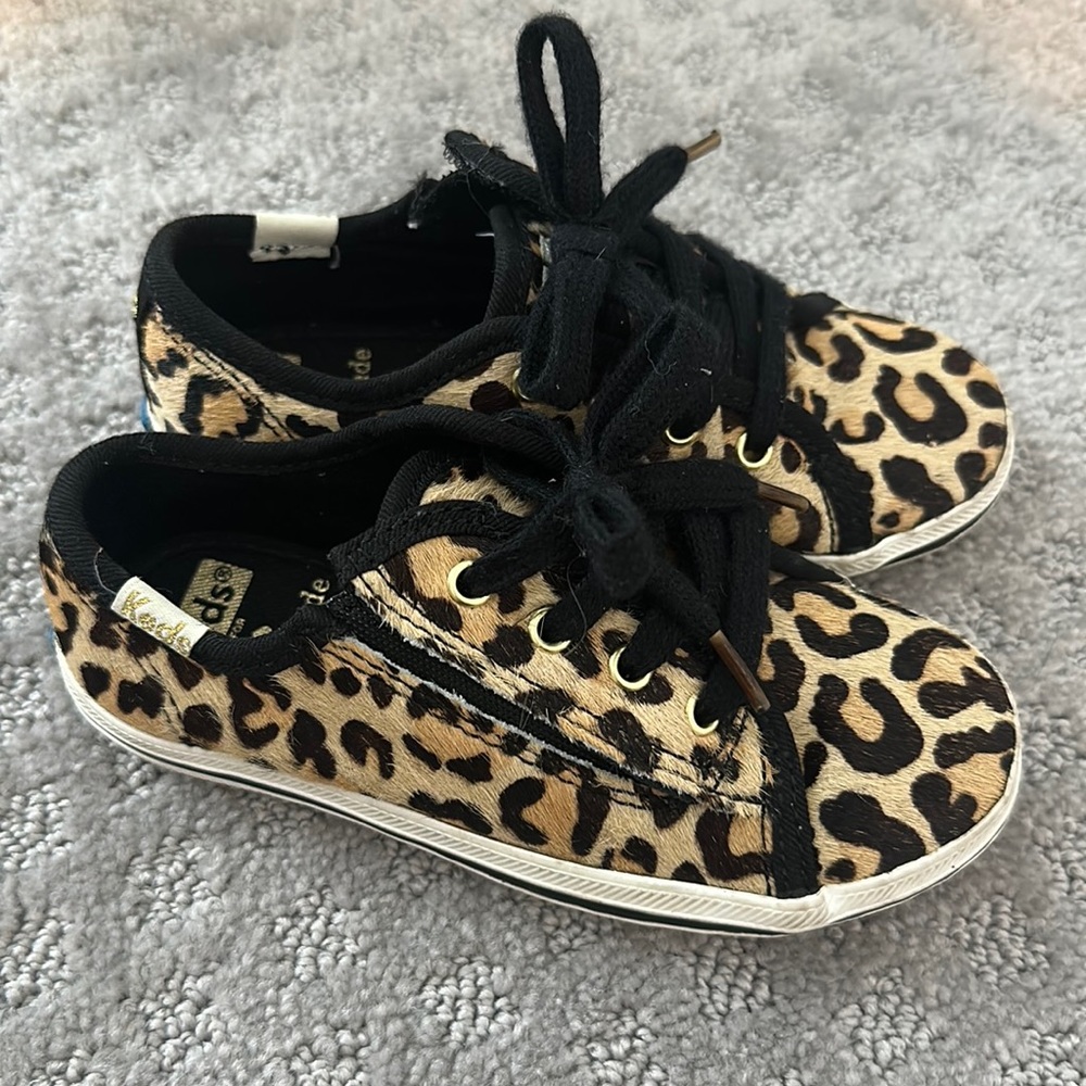 Toddler Girls Kate Spade Cheetah Keds